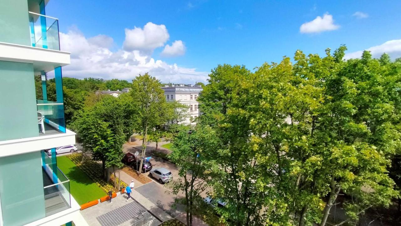 Cicha Przystan Apartamenty Whiteblue Sauna&Fitness&Parking Kołobrzeg Exteriör bild