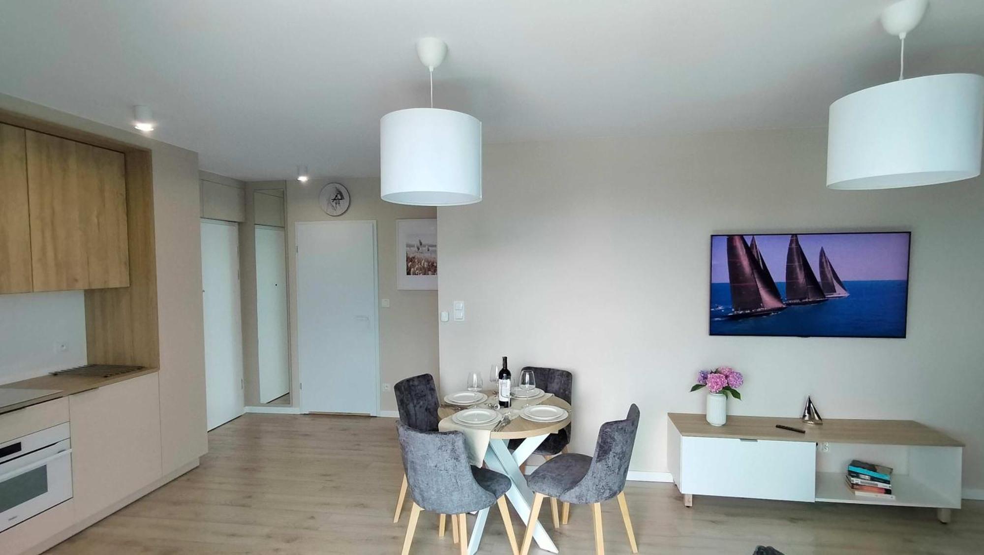 Cicha Przystan Apartamenty Whiteblue Sauna&Fitness&Parking Kołobrzeg Exteriör bild